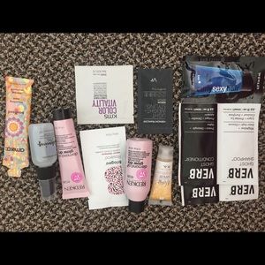 Hair Products Haul Samples